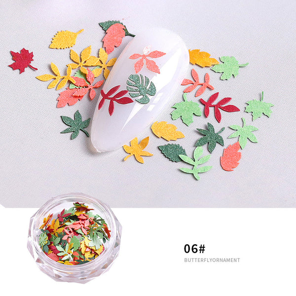 Nail Art Decoration Flowers Animal Mixed Design Flakes Slice 2809