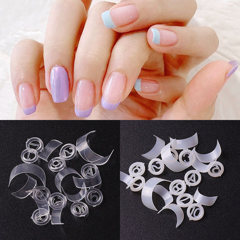 500Pcs French Style Well False Nail Tips Manicure Nails 0269