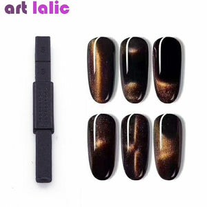 Strong Magnetic Double Headed Nail Stick 3D Cat Eye Effect Magnet 1831 - Artlalic Nail Art Manicure Makeup Beauty Fashion