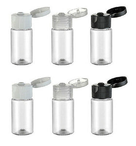 10 X Plastic Liquid Bottle Flip Cap Makeup Sample Dispenser Dropper 10ML 1084 - Artlalic Nail Art Manicure Makeup Beauty Fashion