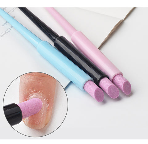 Nail Art Cuticle Remover Quartz Pens Double Sided Finger Dead Skin Remover 0351 - Artlalic Nail Art Manicure Makeup Beauty Fashion