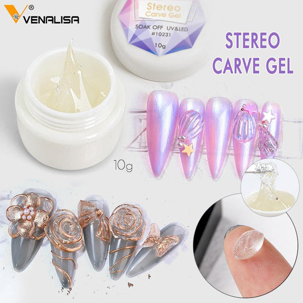VENALISA Stereo Carve Gel Solid Nail Gel Polish 4573