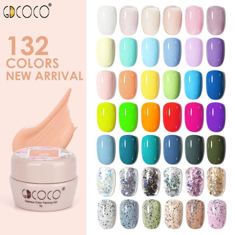 GDCOCO 15ml Nail Art Natural Color Extend UV Gel French Tips Extension Polish 4723